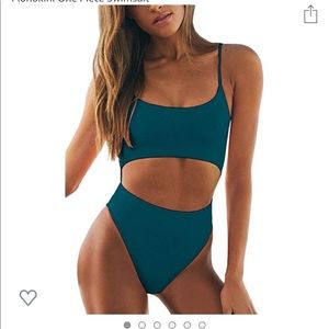 One piece bathing suit